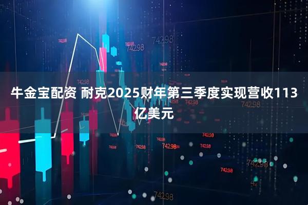 牛金宝配资 耐克2025财年第三季度实现营收113亿美元